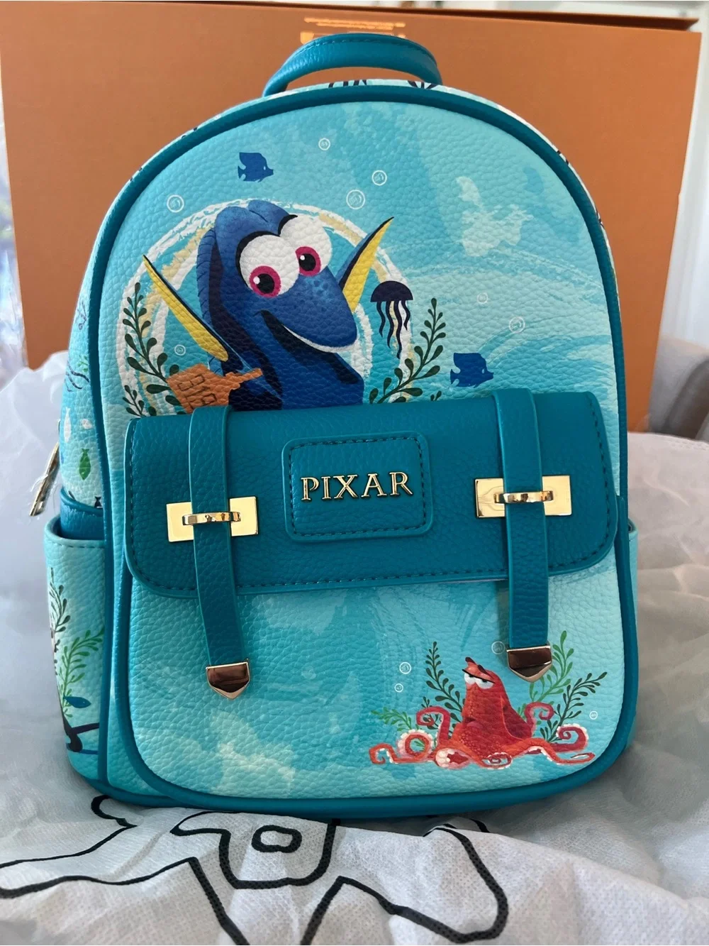 Wondapop Pixar Dory Mini Backpack in Bright Teal